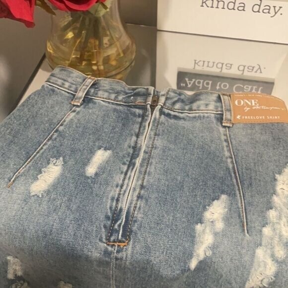 Dresses & Skirts - Ladies ONE BY ONE TEASPOON DENIM SKIRT